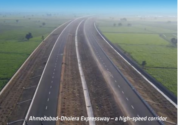 Dholera Ahmedabad Expressway 